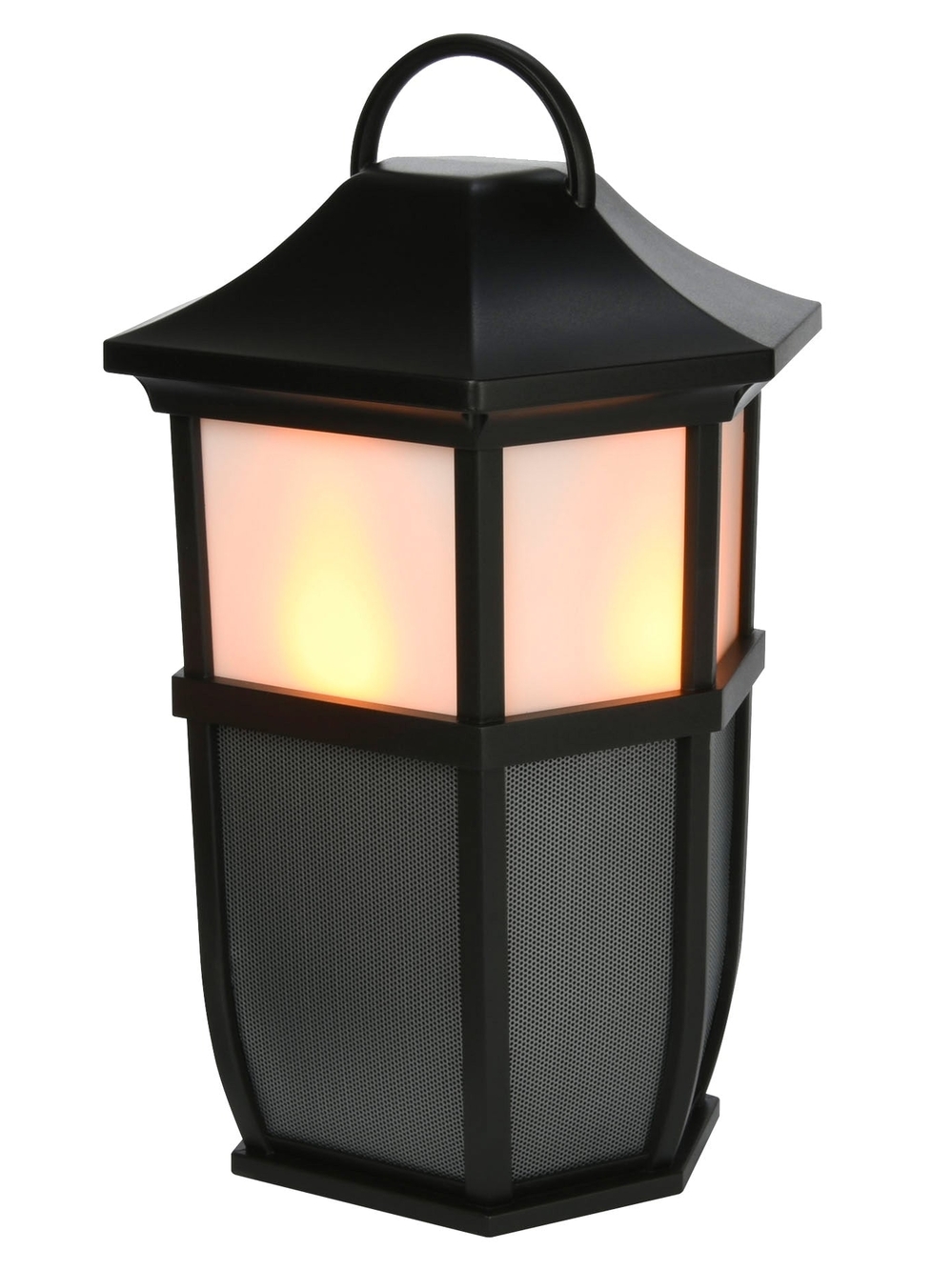 AR Brighton Portable Wireless Speaker with LED Flickering Flame Light